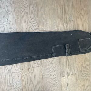 Hollister cargo black jeans